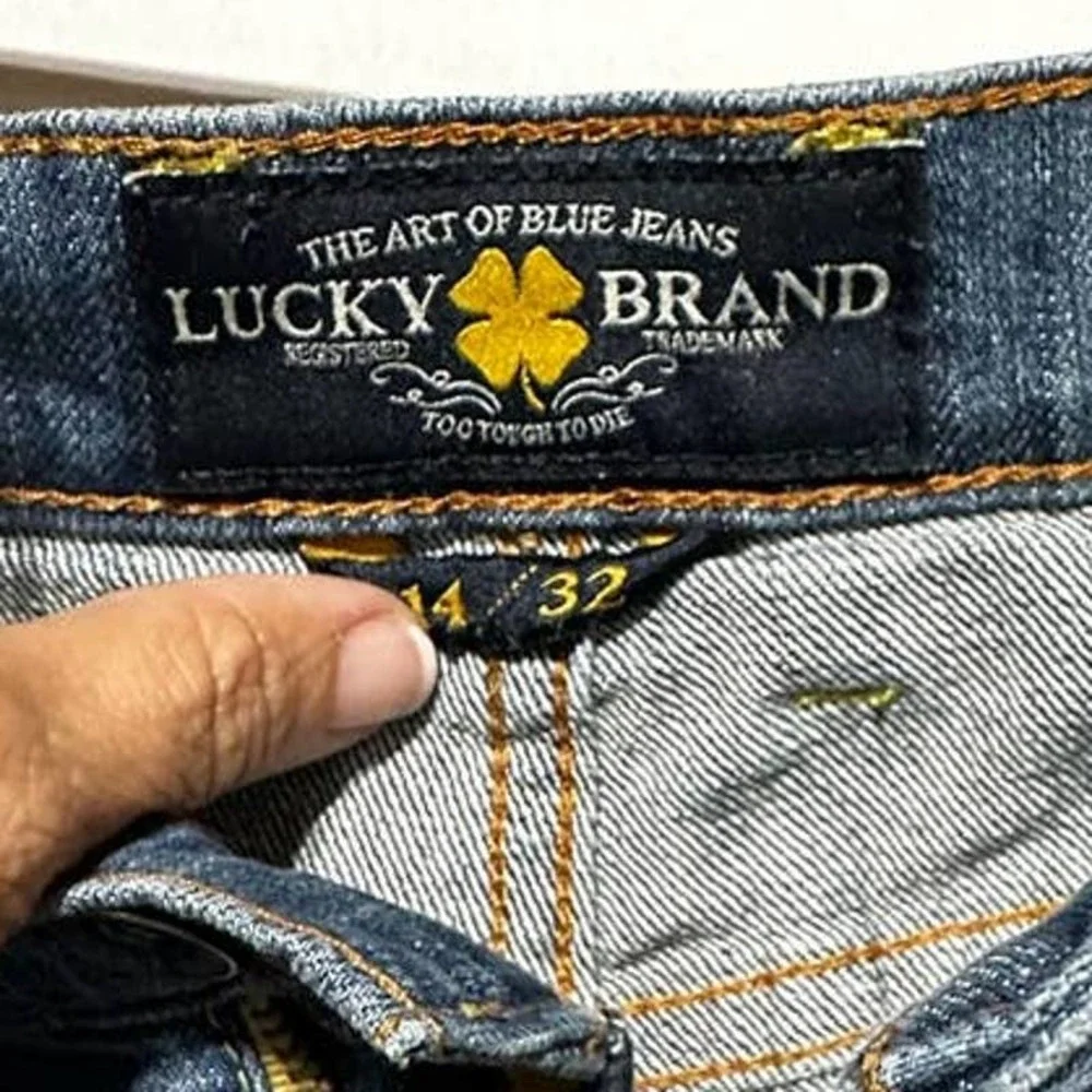 Lucky‎ Brand Sweet n' Low cutoff shorts size 14/32 - Picture 4 of 5